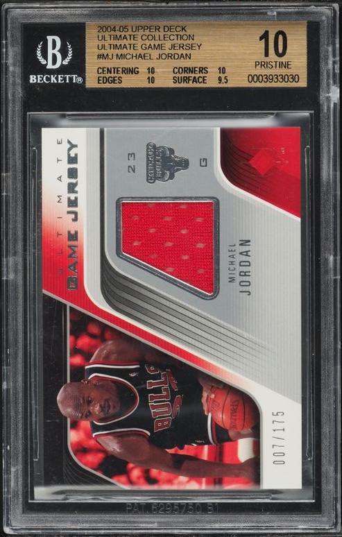 2004 Ultimate Collection Ultimate Game Jersey Ultimate Game Jersey Michael Jordan #UGJMJ /175