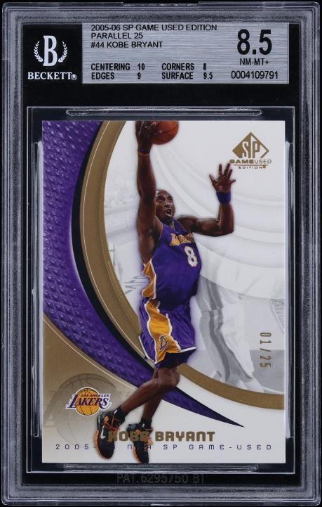 2005 SP Game Used 25 Kobe Bryant #44 /25