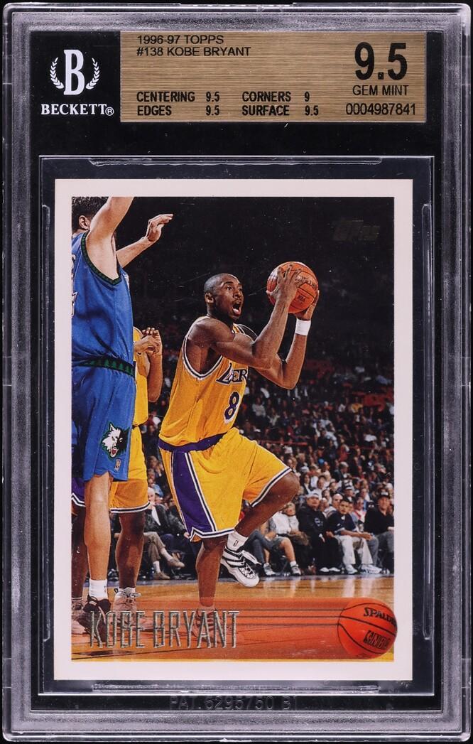1996 Topps Kobe Bryant