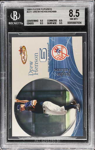 2001 Fleer Futures Drew Henson #221 /2499