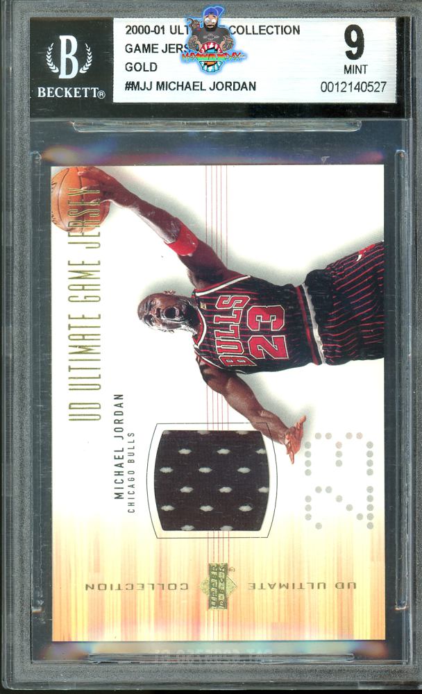 2000 Ultimate Collection Game Jersey Gold Michael Jordan #MJJ