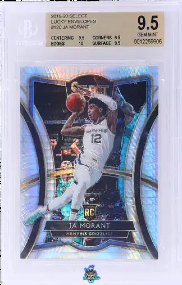 2019 Panini Select Premier Level Lucky Envelope Ja Morant #120 /8