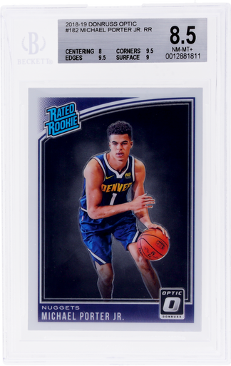 2018 Donruss Optic Rated Rookie Michael Porter Jr. #182