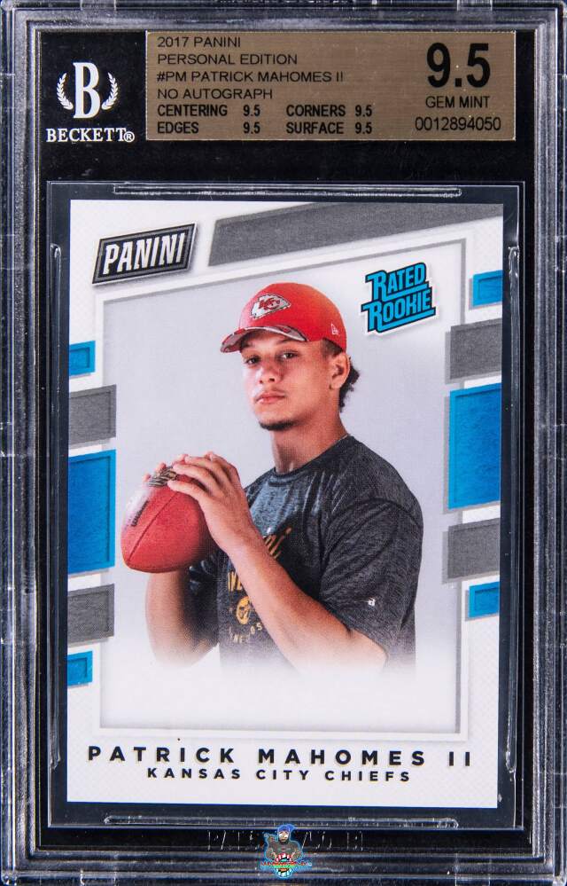 2017 Panini Nflpa Rookie Premiere Personal Edition Patrick Mahomes II #NNO