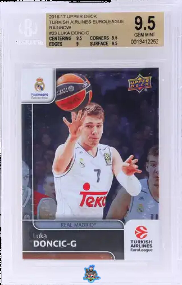 2016 Upper Deck Turkish Airlines Euroleague Rainbow Luka Doncic #23