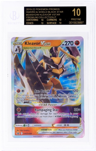 2022 The Pokemon Company International Sword & Shield Black Star Promos Kleavor VSTAR