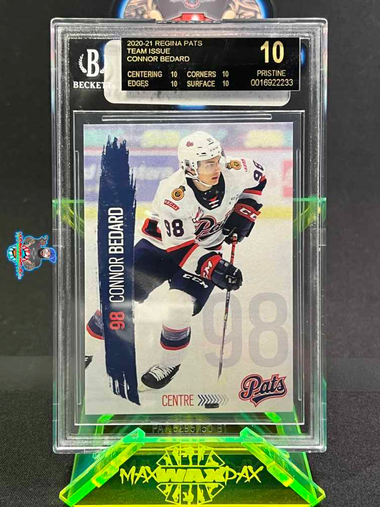 2020 Regina Pats Team Issue Connor Bedard #NNO