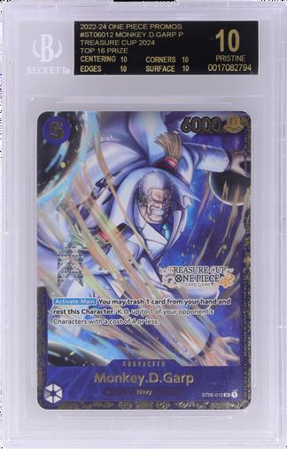 2022 One Piece Promos Monkey.D.Garp P/(Treasure Cup 2024 Top 16 Prize)
