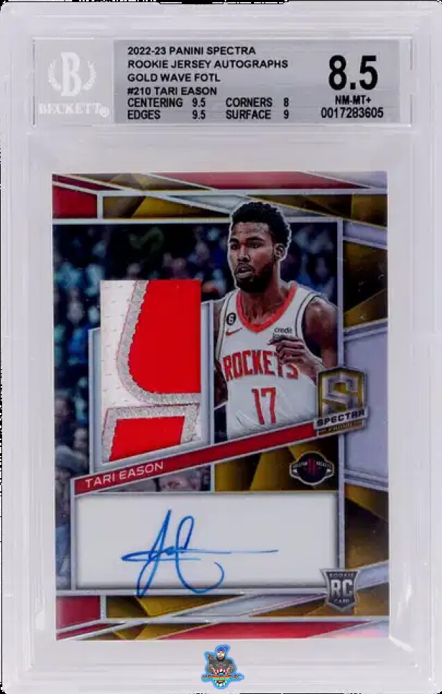2022 Panini Spectra Rookie Jersey Autograph Gold Wave Fotl Tari Eason #210 /3