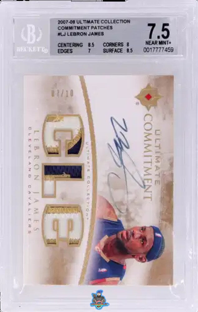 2007 Ultimate Collection Ultimate Commitment Patch LeBron James #UC-LJ /10