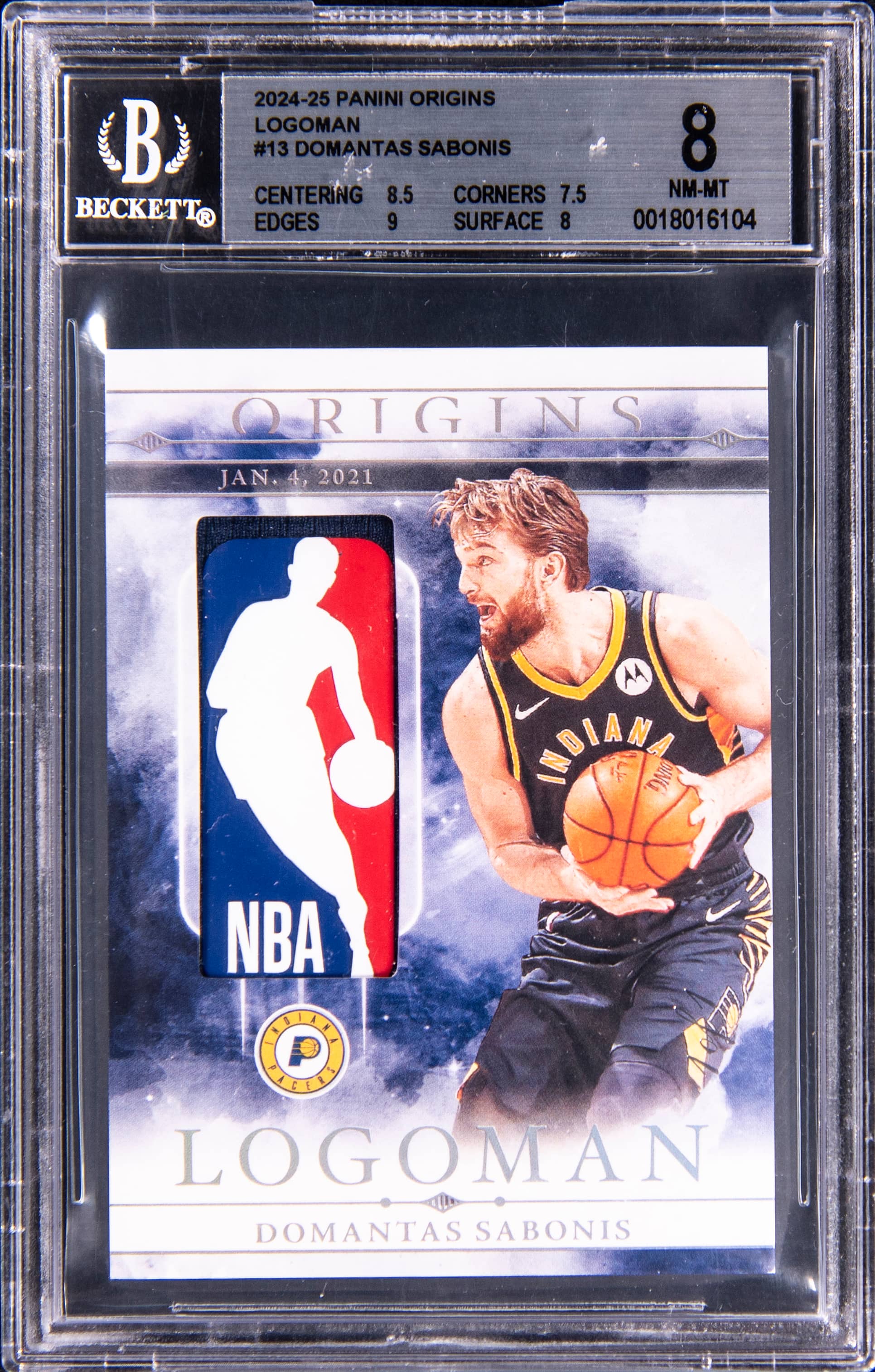 2024 Origins Logoman Domantas Sabonis #13