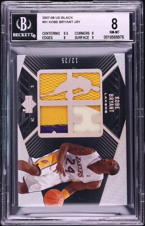 2007 Upper Deck Black Kobe Bryant #51 /25
