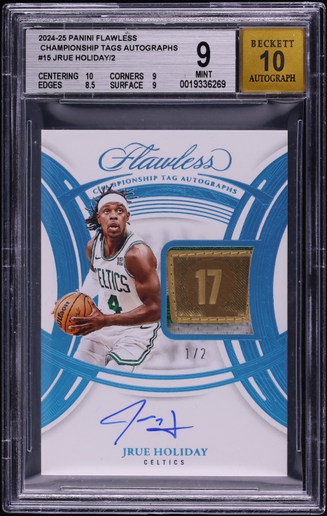 2024 Flawless Championship Tags Autographs Jrue Holiday #15