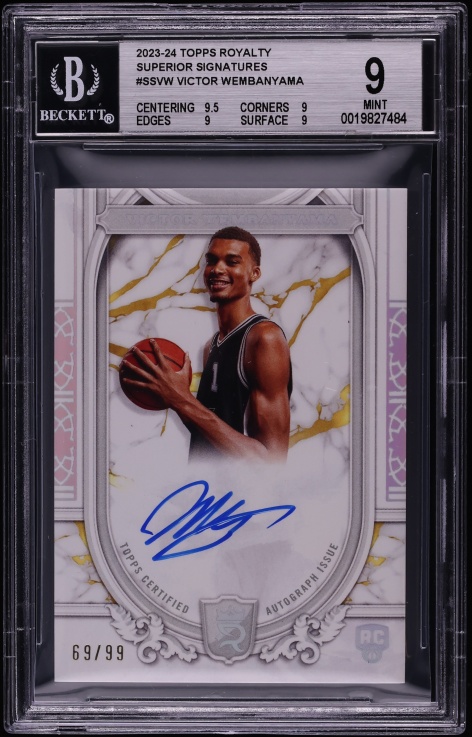 2023 Royalty Superior Signatures Victor Wembanyama #SSVW
