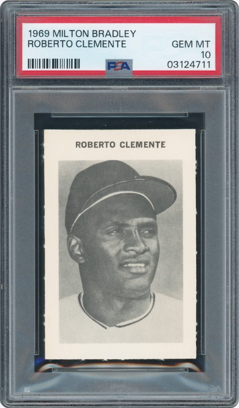 1969 Milton Bradley Roberto Clemente  PSA 10 GEM MINT