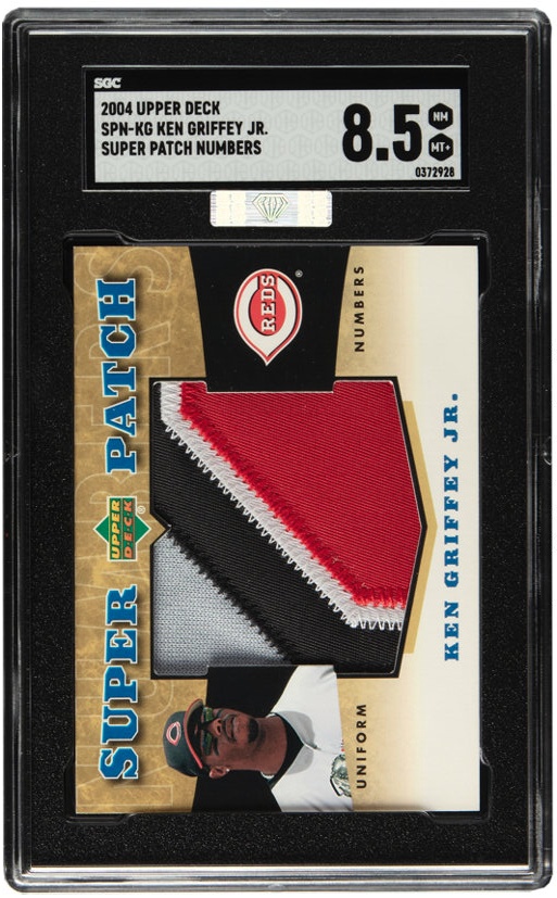 2004 Upper Deck Super Patch Numbers Ken Griffey Jr. #SPN-KG