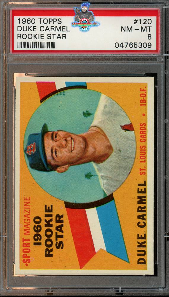 1960 Topps Rookie Star Leon Carmel #120