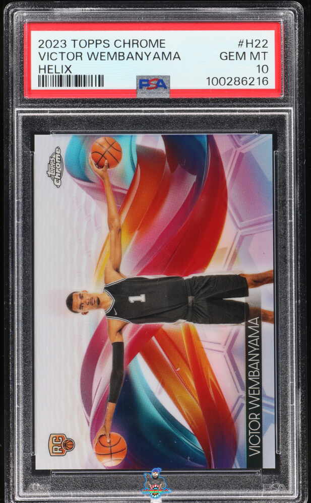 2023 Topps Chrome Helix Victor Wembanyama #H22