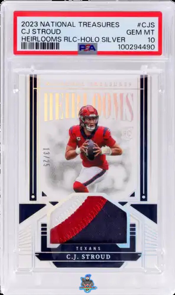 2023 National Treasures Heirlooms Relics Holo Silver CJ Stroud #CJS /25
