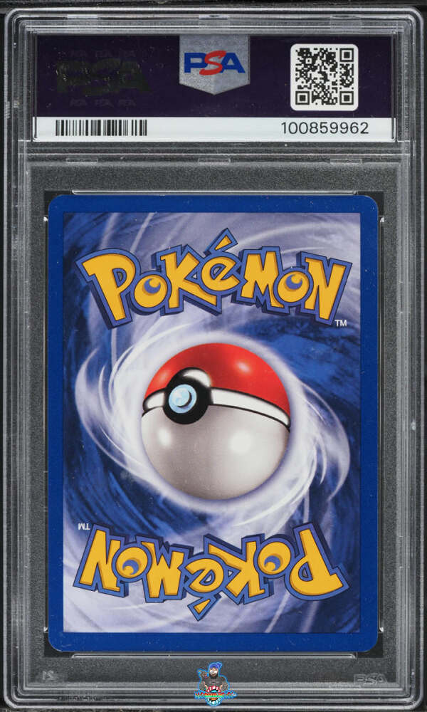 Back of 1999 Pokemon Base 1st Edition Yellow Cheeks Pikachu #58