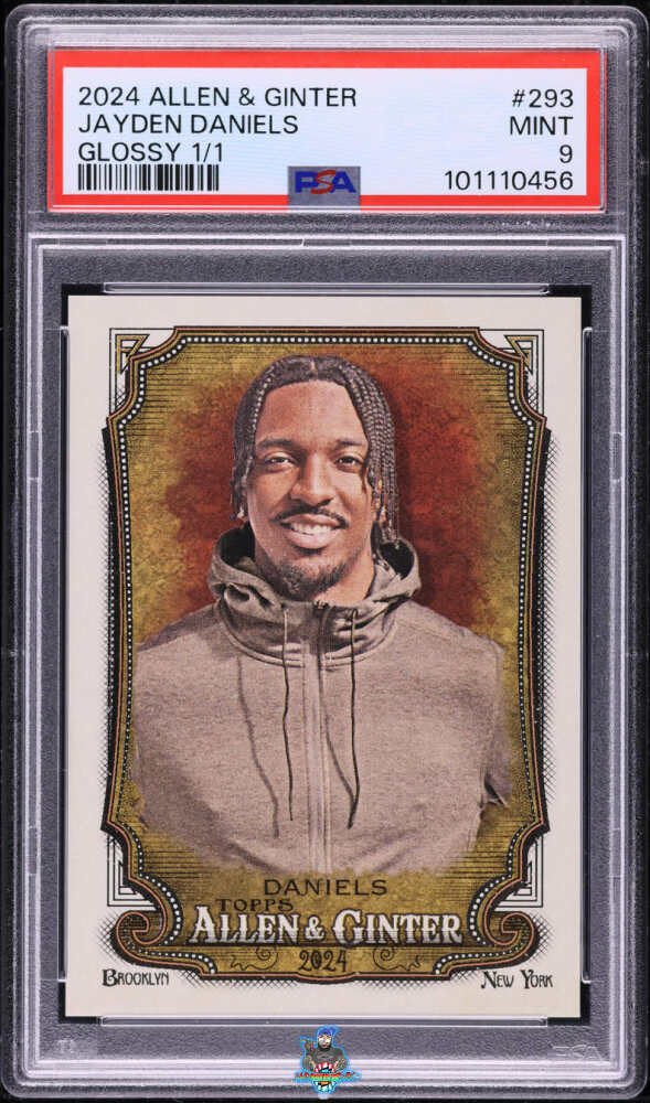 2024 Topps Allen and Ginter Glossy Jayden Daniels #293