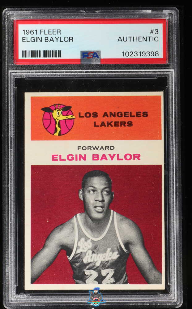 1961 Fleer Elgin Baylor #3