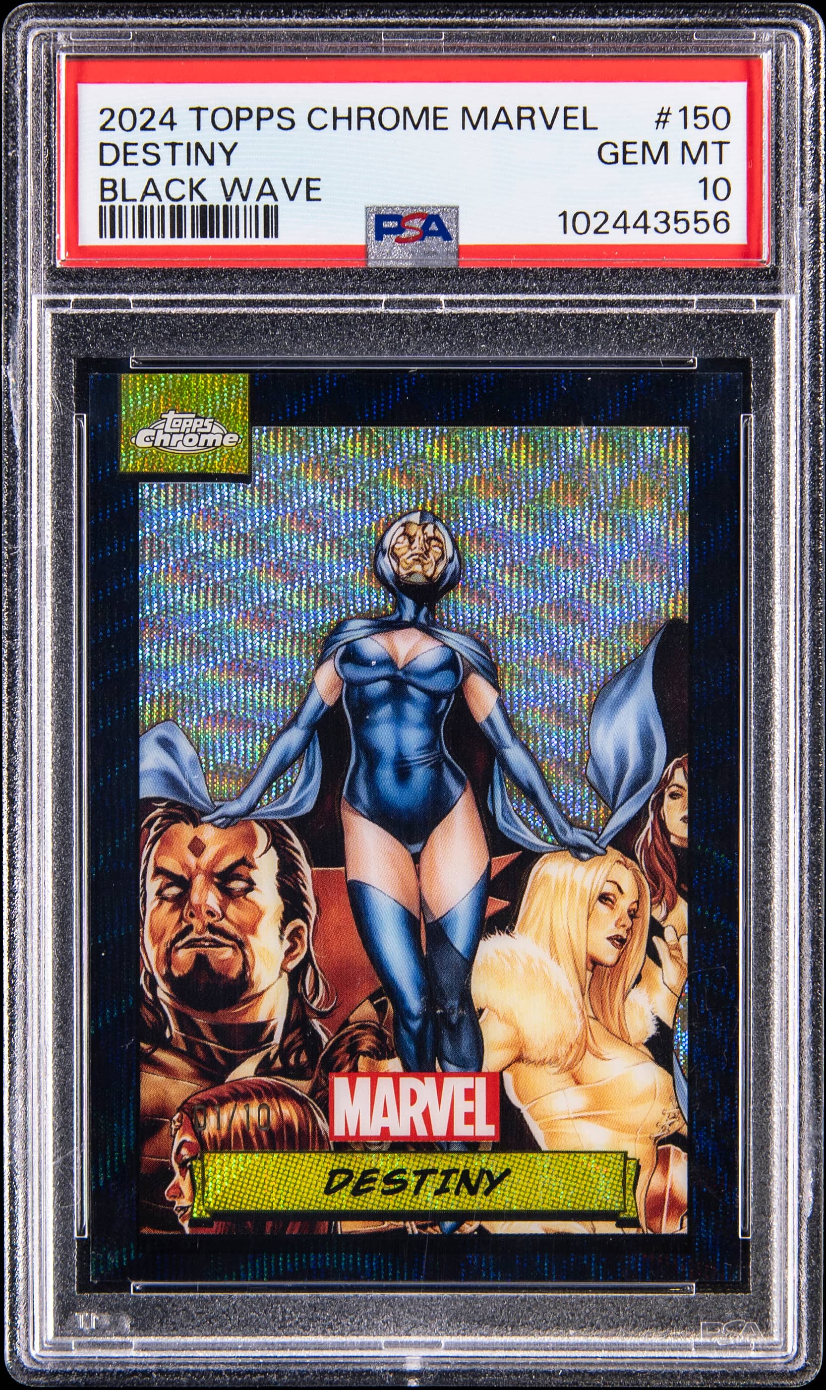 2024 Topps Chrome Marvel Black Wave Destiny #150