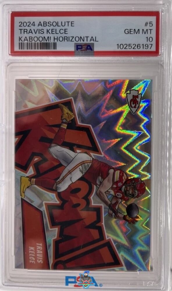 2024 Panini Absolute Kaboom! Horizontal Travis Kelce #5