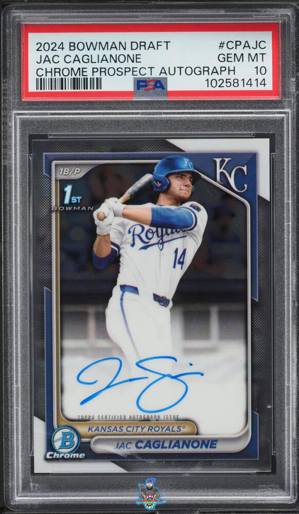 2024 Bowman Draft Chrome Prospect Autograph Jac Caglianone #CPAJC