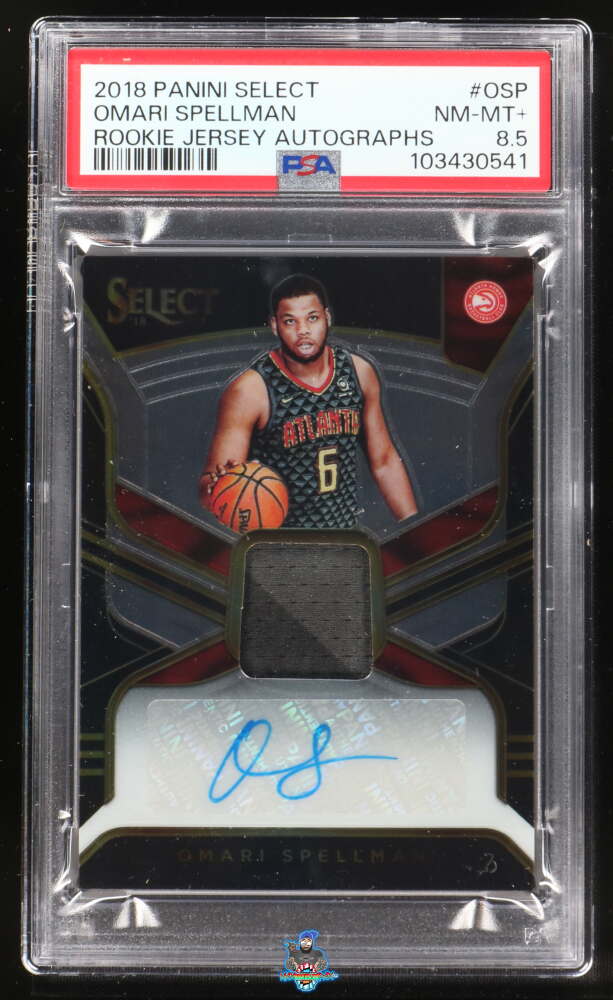 2018 Panini Select Rookie Jersey Autograph Omari Spellman #38 /199
