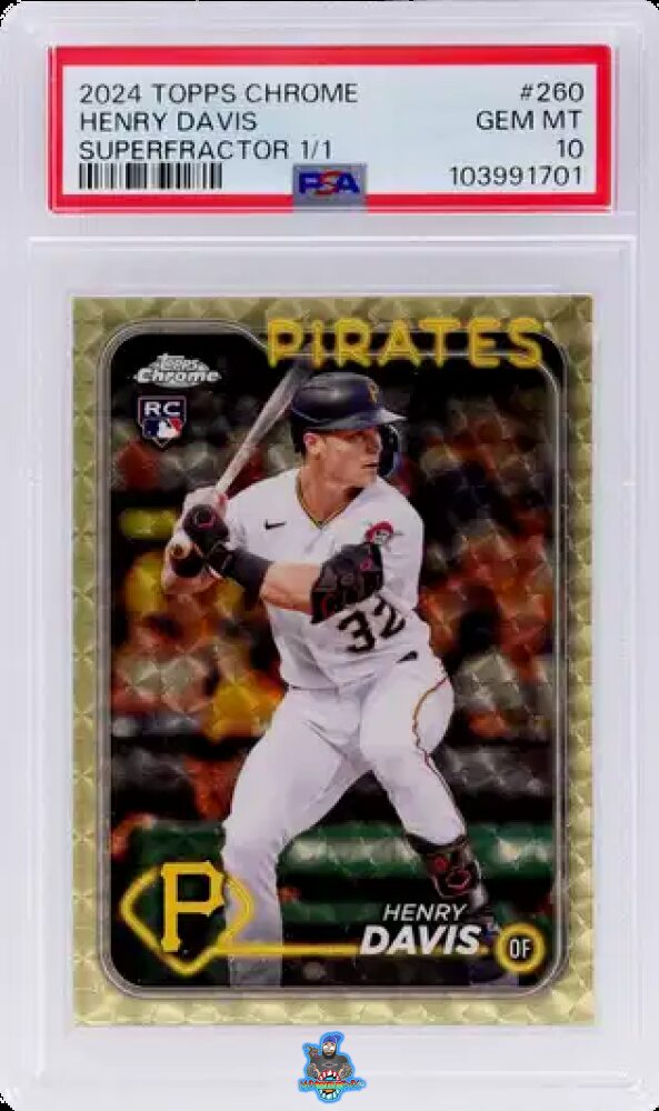 2024 Topps Chrome Superfractor Henry Davis #260 /1