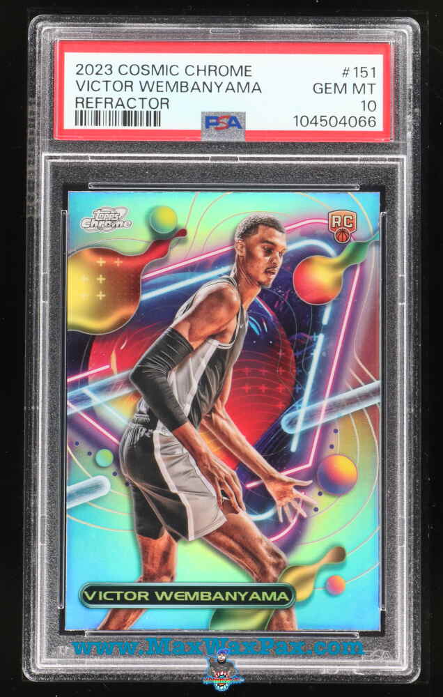 2023 Topps Cosmic Chrome Refractor Victor Wembanyama #151