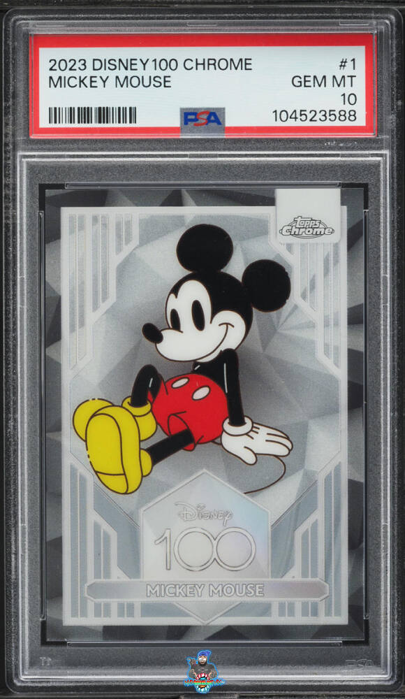 2023 Topps Chrome Uk Disney 100 Years of Wonder Mickey Mouse #1