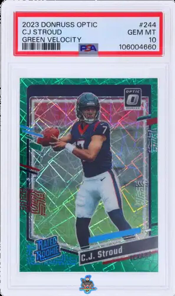 2023 Donruss Optic Teal Velocity CJ Stroud #244