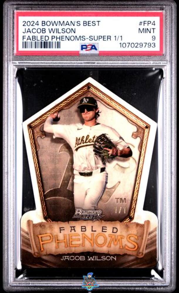 2024 Bowman's Best Fabled Phenoms Superfractor 1/1 Jacob Wilson #FP4