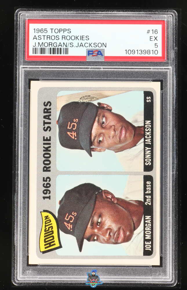 1965 Topps Joe Morgan/Sonny Jackson #16