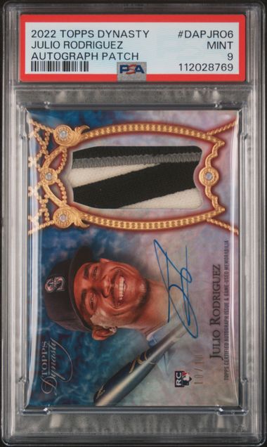 2022 Topps Dynasty Julio Rodriguez #DAP-JRO6