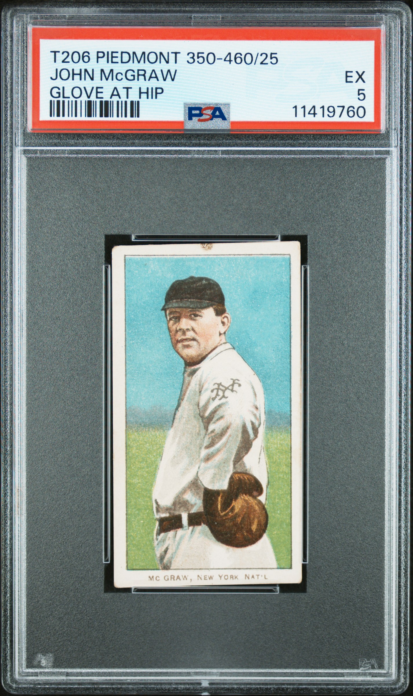 1909 T206 John Mcgraw #321