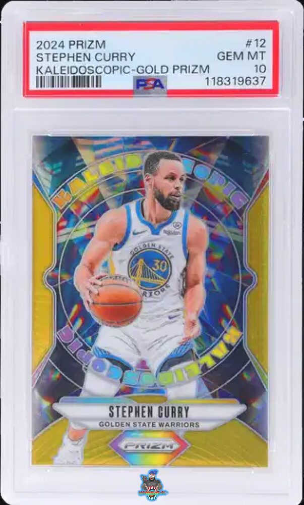 2024 Panini Prizm Kaleidoscopic Gold Prizm Stephen Curry #12 /10