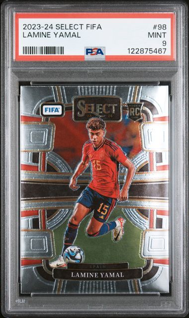 2023 Panini Select Fifa Lamine Yamal #98