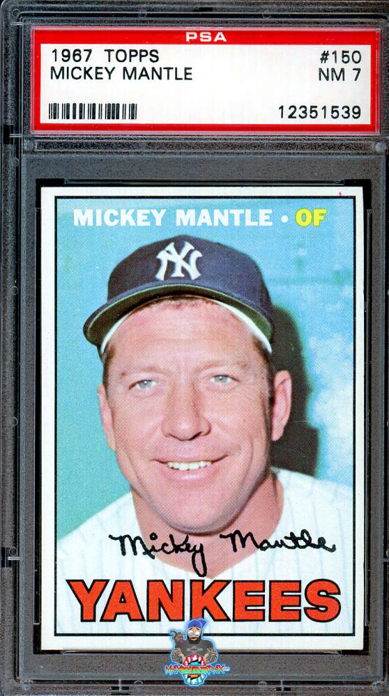 1967 Topps Mickey Mantle #150