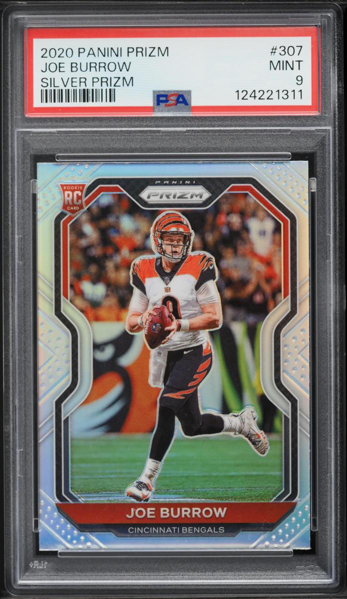 2020 Panini Prizm Joe Burrow Silver Prizm