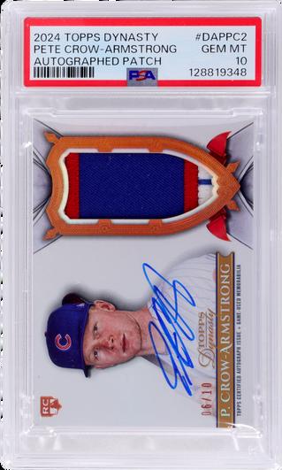 2024 Topps Dynasty Pete Crow-Armstrong Autographed Patch