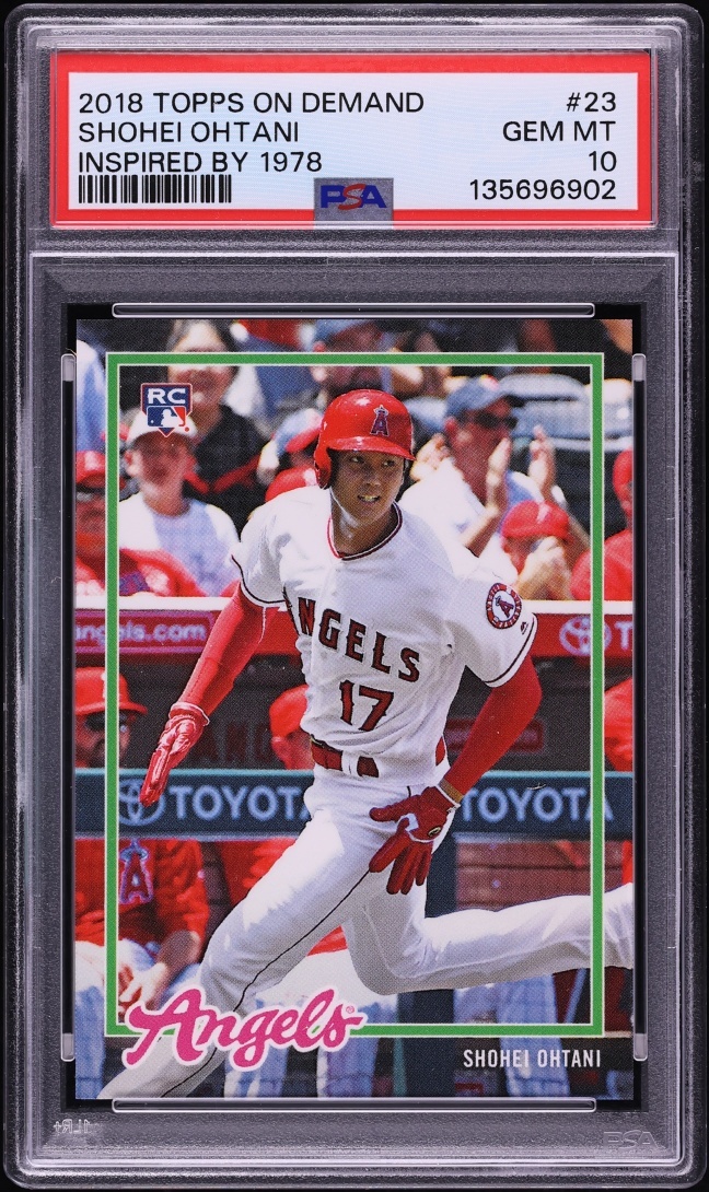 2018 Topps On Demand Inspired By '78 Shohei Ohtani #23
