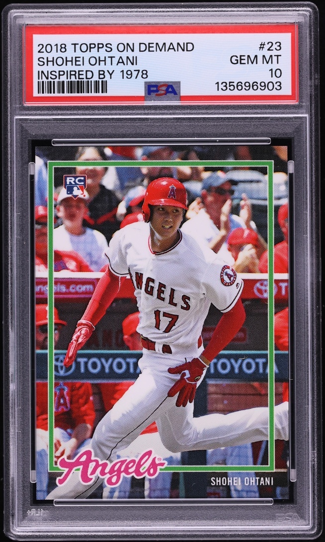 2018 Topps On Demand Inspired By '78 Shohei Ohtani #23