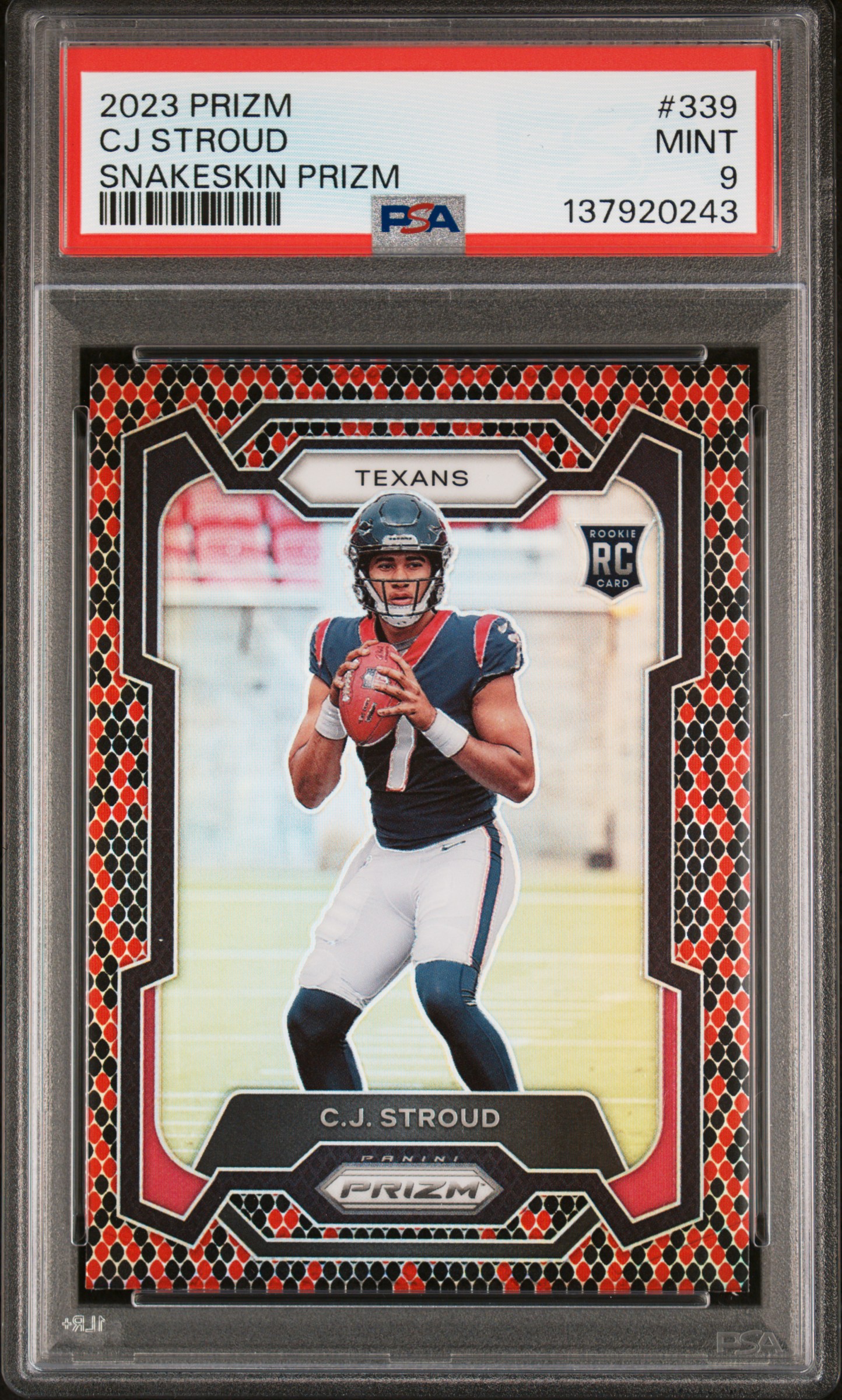 2023 Panini Prizm Snakeskin Prizm CJ Stroud #339