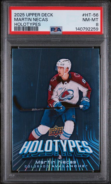 2025 Upper Deck Holotypes Martin Necas #HT-56
