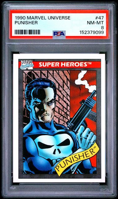 1990 Marvel Universe Punisher #47