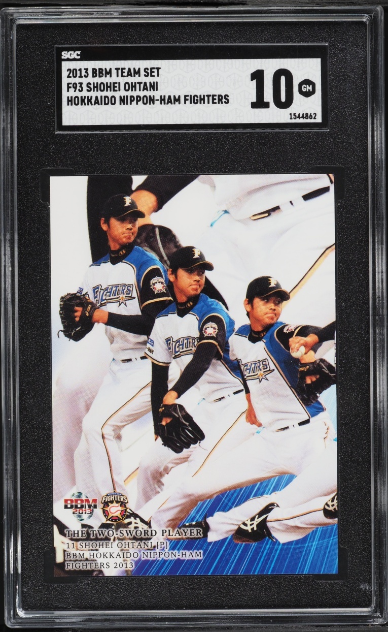 2013 Bbm Team Set Hokkaido Nippon-Ham Fighters Shohei Ohtani #F93