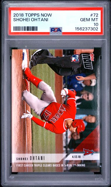 2018 Topps Now Shohei Ohtani #72 /4230
